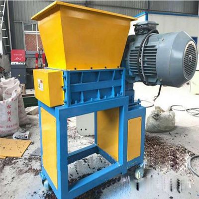 舊鋼鐵舊塑料破碎機(jī)油漆桶雙軸撕碎機(jī)? 環(huán)保節(jié)能